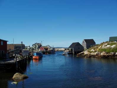 The Harbor at Peggy's Cove     August 2004