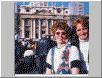 Joy and Gail in St. Peter's Square at the Papal Audience